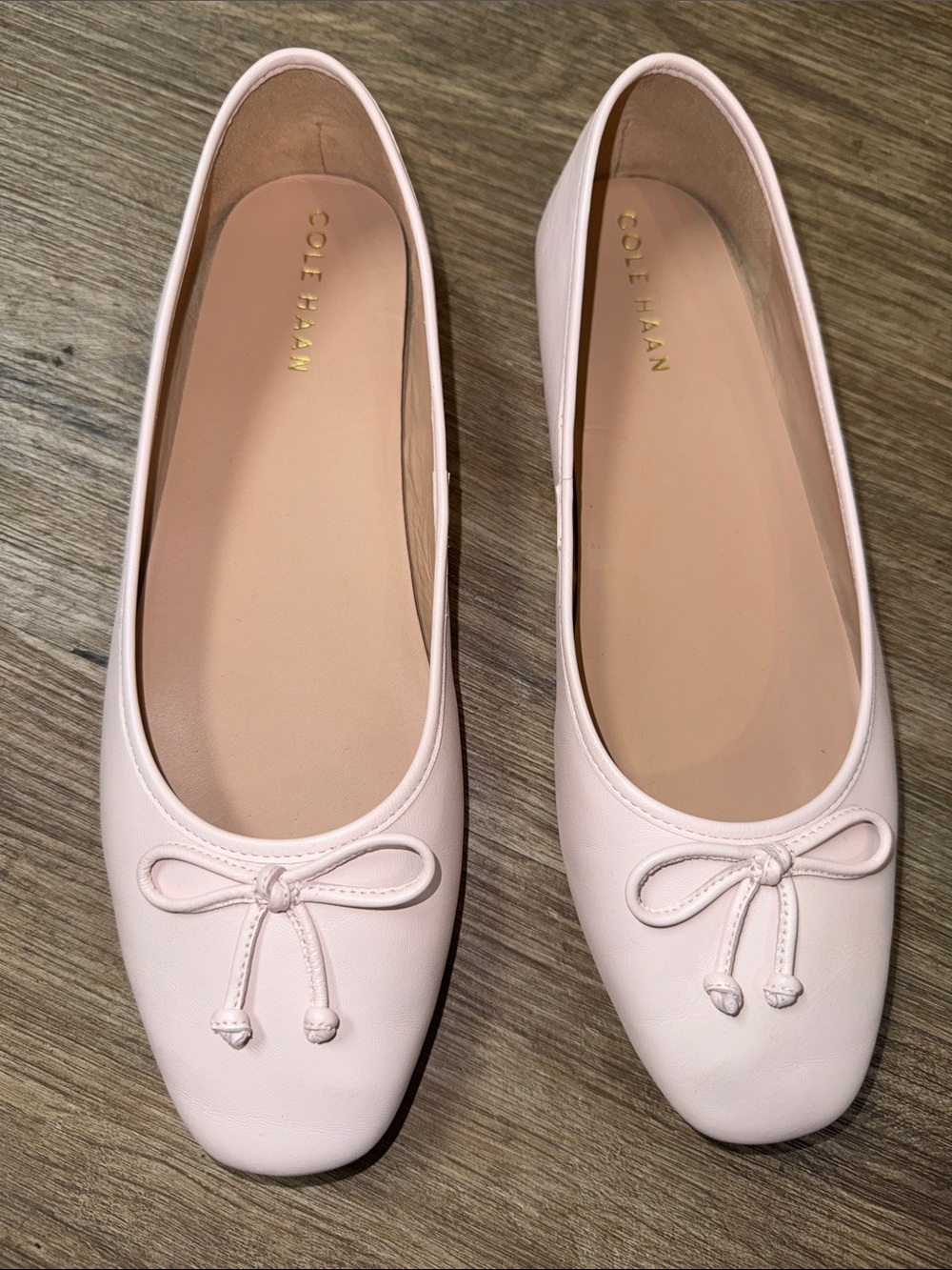 Cole Haan pink ballet flat size 8 1/2 B